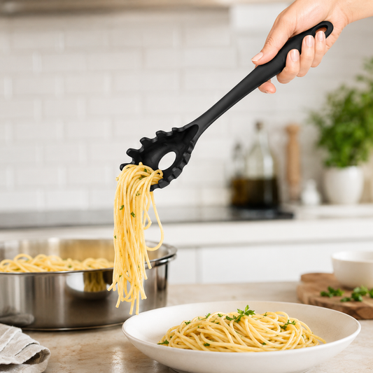 PEGADOR MACARRÃO MASSAS DE SILICONE UTENSÍLIO COZINHA