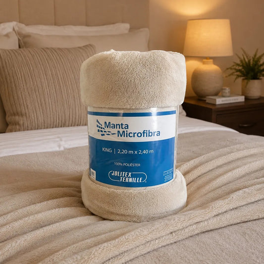 Manta Microfibra King Jolitex Ternille 240x220 Cm - Udl
